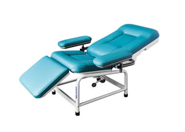 Zielony ręczny fotel do transfuzji krwi Brackrest Adjustable 3-Section