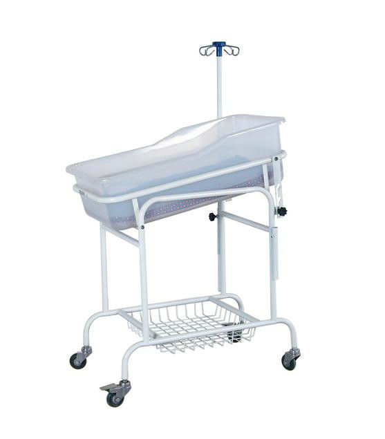 Wózki do przechowywania Pediatryczne szpitale Łóżka przezroczyste Poduszki dla niemowląt SS Stucture