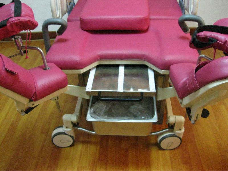 Mobile Ginekologiczne krzesło, elektryczne LDR Łóżko Z ABS Head Board