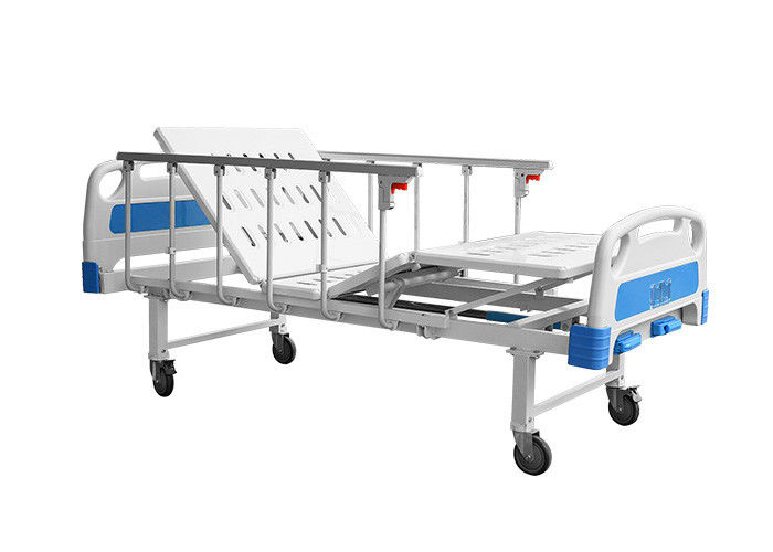 Szpital dla lekarzy przeciwzakłóconych Łóżka szpitalne ze stopu aluminium obydwóch korbów