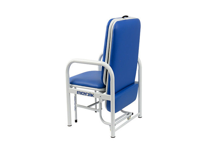 Szpital Funiture Wygodne składane krzesło pomocnicze Cum Bed With Castor