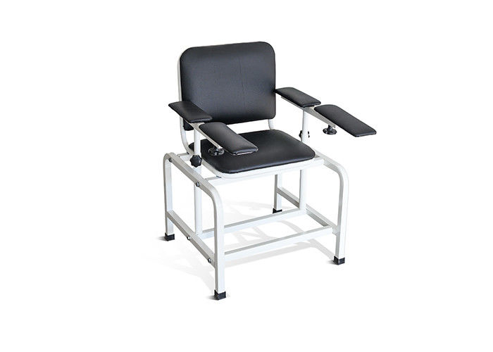 Standardowe wyściełane krzesła do pobierania krwi z regulowanym podłokietnikiem