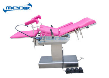 Elektryczne ginekologiczne łóżko położnicze Ginekologiczne krzesło z przełącznikiem nożnym