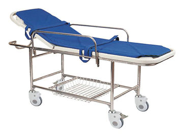 Wózek do przenoszenia pacjenta ze stali nierdzewnej dla osób niepełnosprawnych