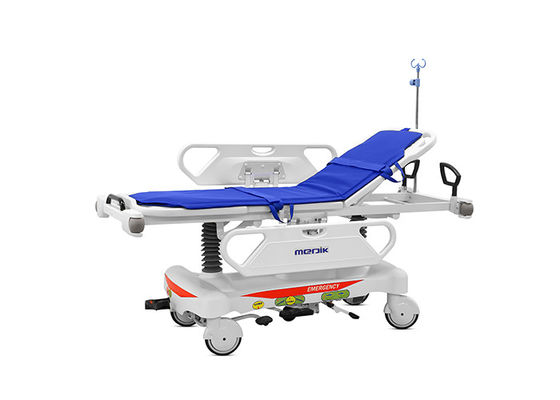 Regulowana wysokość mechaniczna Wózek transportowy dla szpitala wyłączony