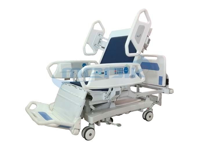 Osiem Fucntion ICU Elektryczne łóżko szpitalne z funkcją krzesła rentgenowskiego