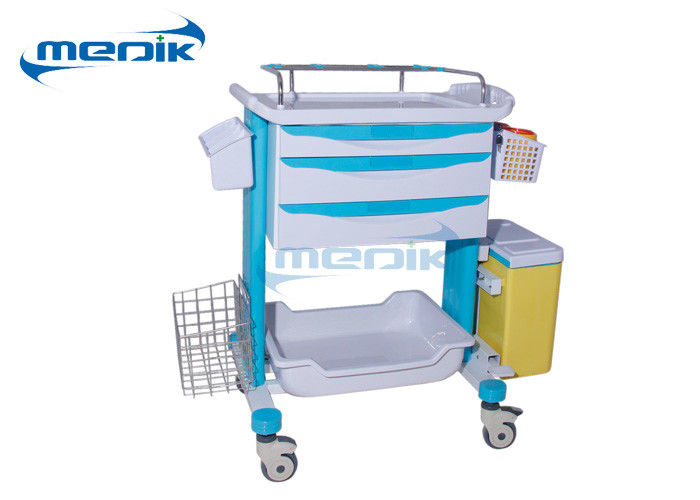 Wózek inwalidzki z ruchomym ABS Wózek medyczny z wózkiem medycznym