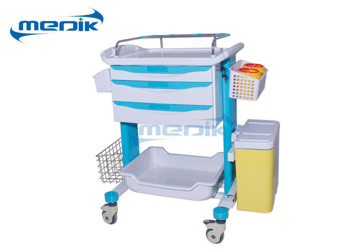 Wózek inwalidzki z ruchomym ABS Wózek medyczny z wózkiem medycznym