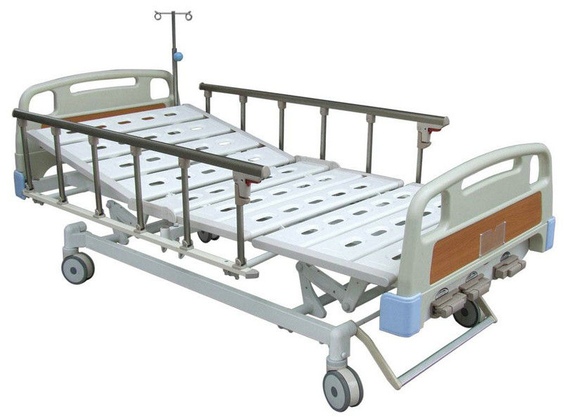 Regulowane ręczne łóżko szpitalne z 3 korbami, półfosforowe zabiegi chirurgiczne