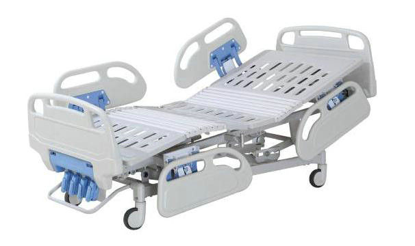 Składane ręczne Szpitalne łóżko ICU, łóżko kliniczne dla chorych awaryjne