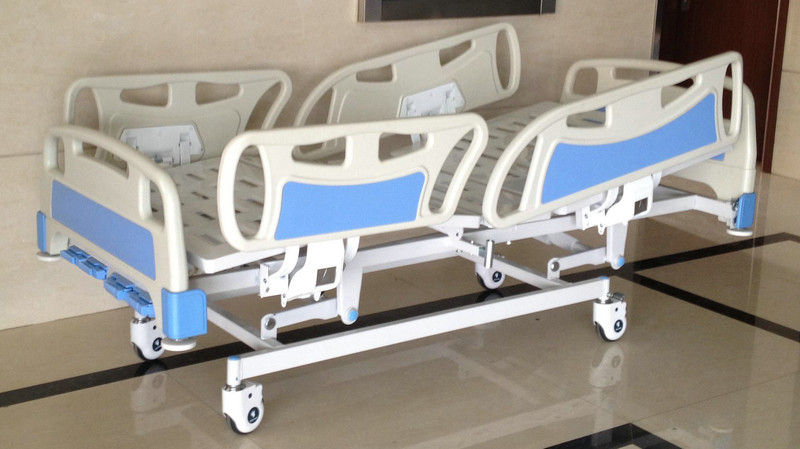 Łóżko ICU Łóżka Szpitala, Ręczne Łóżka Ward z listwami bocznymi ABS
