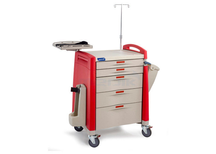 Wózki medyczne ABS Awaryjne wózki medyczne z płytami CPR Fit Hospitals