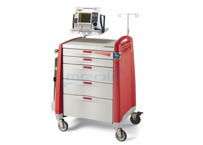 Wózki medyczne ABS Awaryjne wózki medyczne z płytami CPR Fit Hospitals