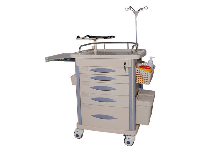 Pielęgniarka Medical Crash Cart, Wielofunkcyjny Resuscitation Wózek