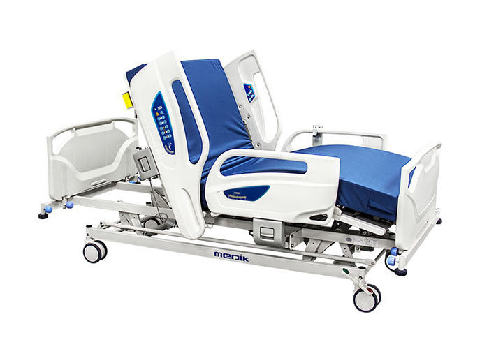5 Funkcja Pełne elektryczne łóżka szpitalne z składanymi szynami bocznymi ABS