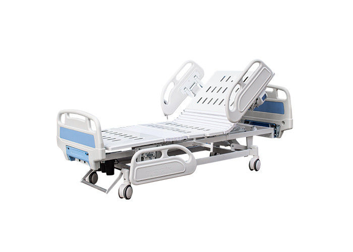 Regulowane elektryczne łóżka szpitalne z opcjonalnymi poręczami ABS
