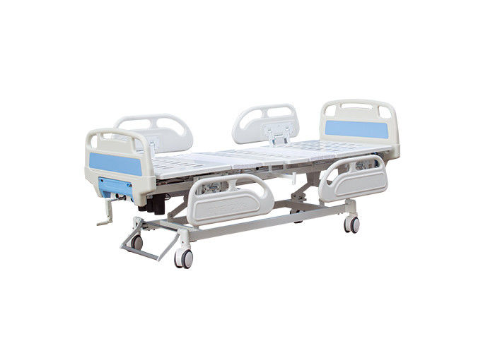 Regulowane elektryczne łóżka szpitalne z opcjonalnymi poręczami ABS