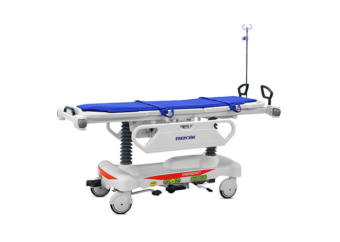 Regulowana wysokość mechaniczna Wózek transportowy dla szpitala wyłączony