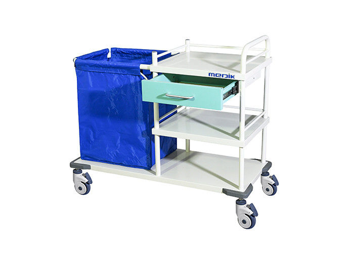 Pościel Trzy półki Medical Bio Wózek na odpady łatwy w obsłudze