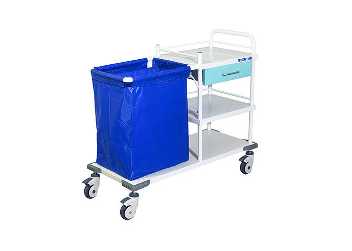 Pościel Trzy półki Medical Bio Wózek na odpady łatwy w obsłudze