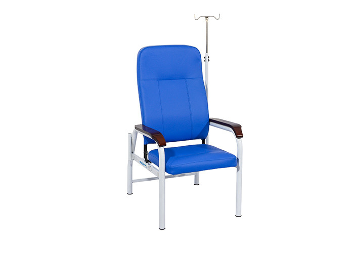 Meble szpitalne Pianka PU Clinical IV Infusion Chair z podłokietnikiem