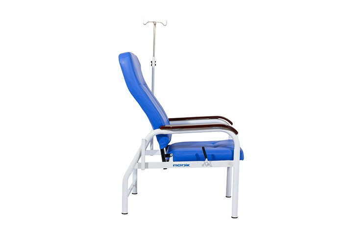 Meble szpitalne Pianka PU Clinical IV Infusion Chair z podłokietnikiem