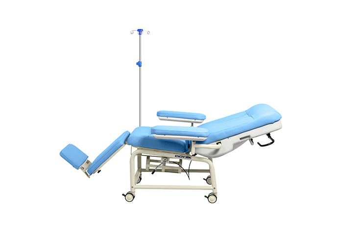 YA-DS-M05B Ręczne krzesło do oddawania krwi Anti Fouling z podnóżkiem